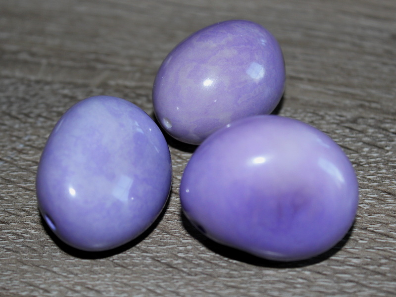 Tagua - maxikorálek (světle fialový)