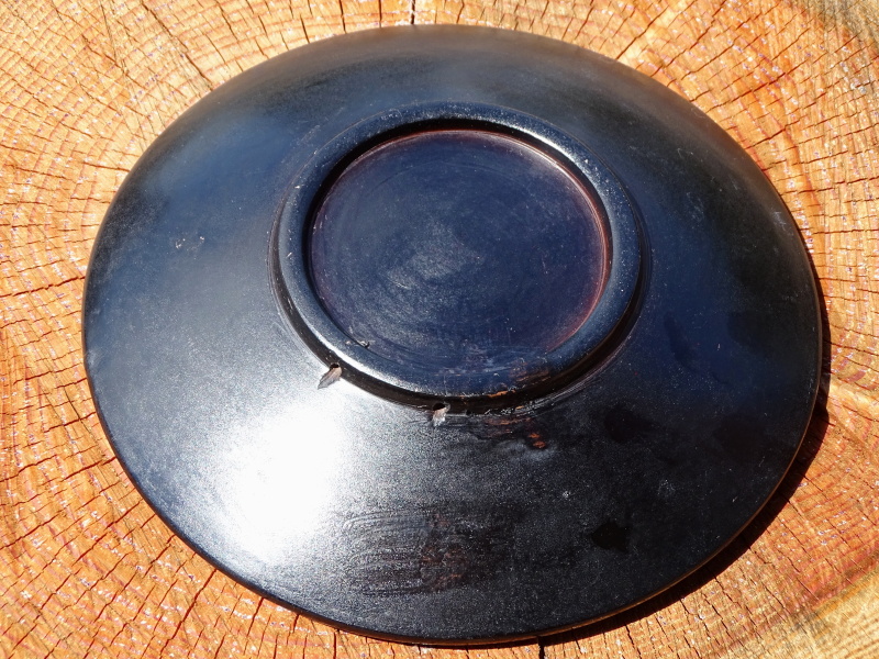 Dekorativní talíř velký (kolibřík a květ, 25 cm)