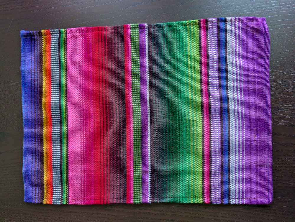 Ubrus (duhový, 30x41 cm)