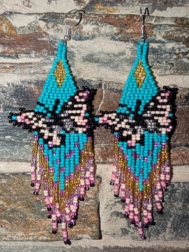 Náušnice Guate (široké VIII)