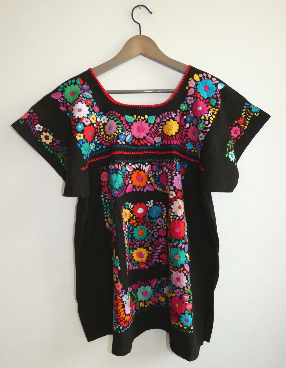 Halenka (tenango, černá, L/XL)