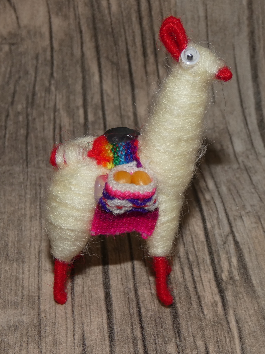 Magnetka (lama, bílá I)