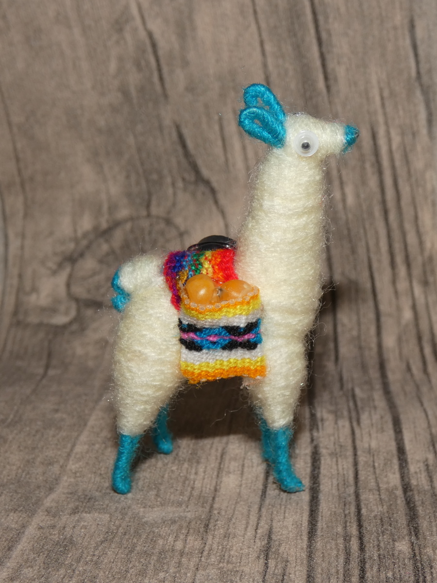 Magnetka (lama, bílá III)