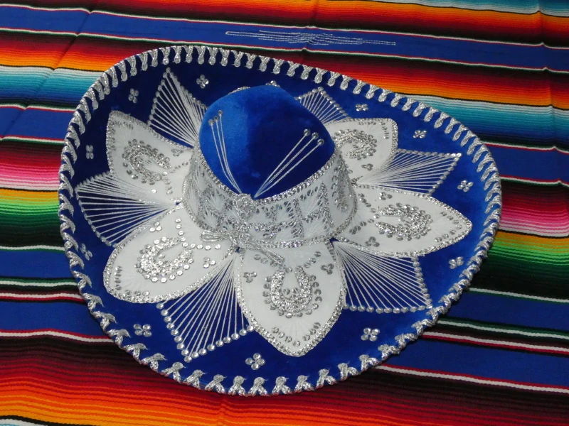 Sombrero (extra modrostříbrné)