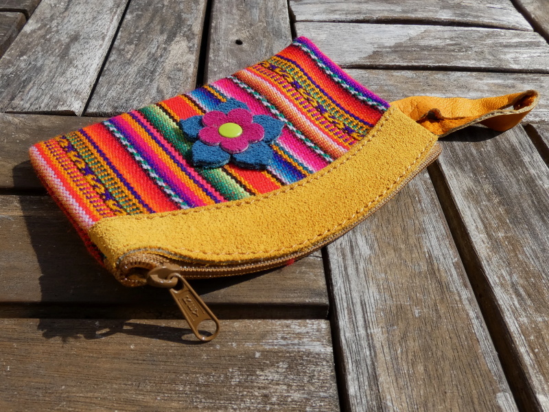 Peněženka na drobné (na klíče, kytička)