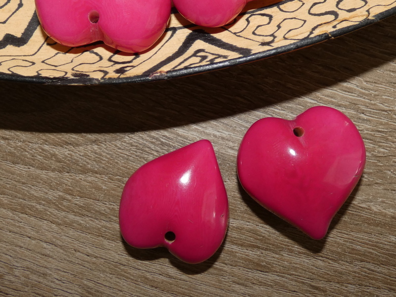 Tagua srdíčko (buclaté, růžové)