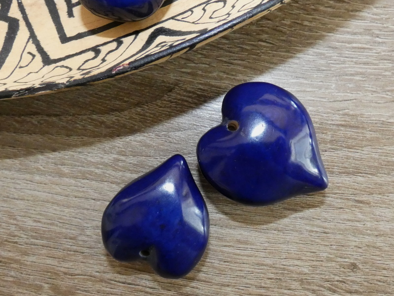 Tagua srdíčko (buclaté, tmavě modré)