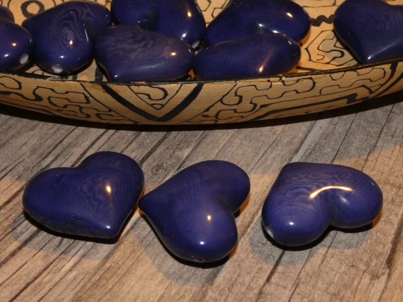 Tagua srdíčko (buclaté, světle modré, skrz)