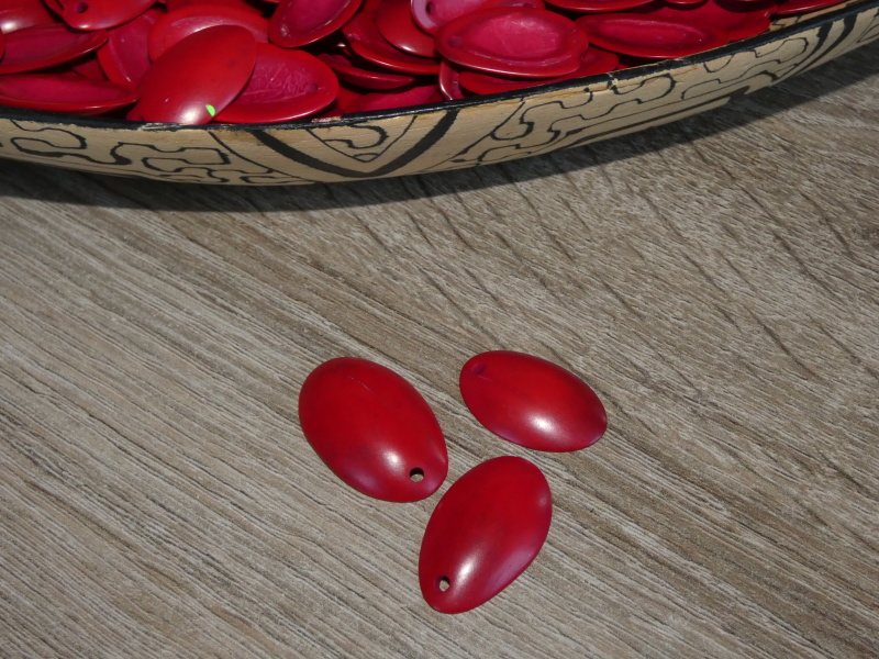 Oválek palmitos (červená)