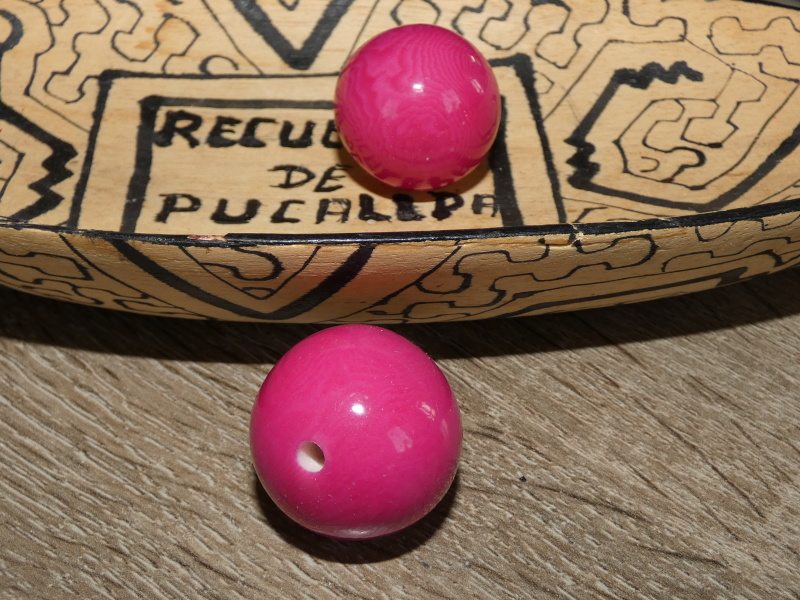 Tagua koule (25 mm, růžová)