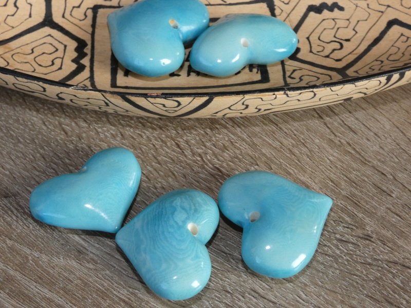 Tagua srdíčko (buclaté, bledě modré)