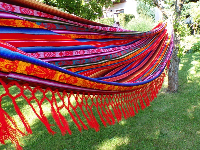 Hamaka Ekvádor (červená, 130x240 cm)