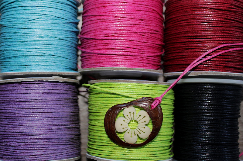 Přívěsek spirála (tagua)