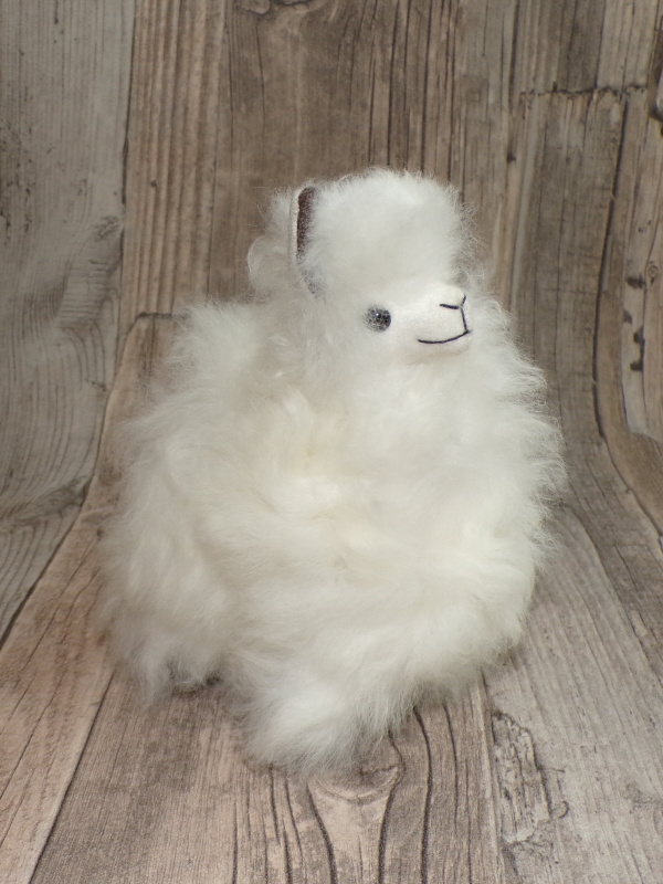 Dekorační lama z lamí vlny (střední) 