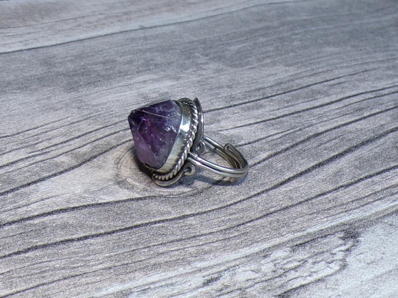 Prsten ametyst V
