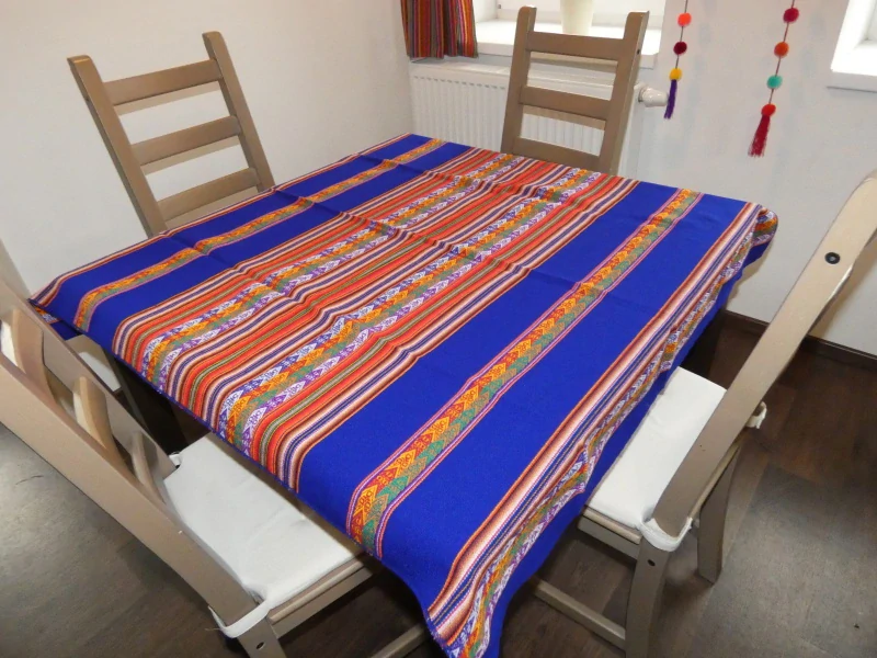 Látka/ubrus (modrá)