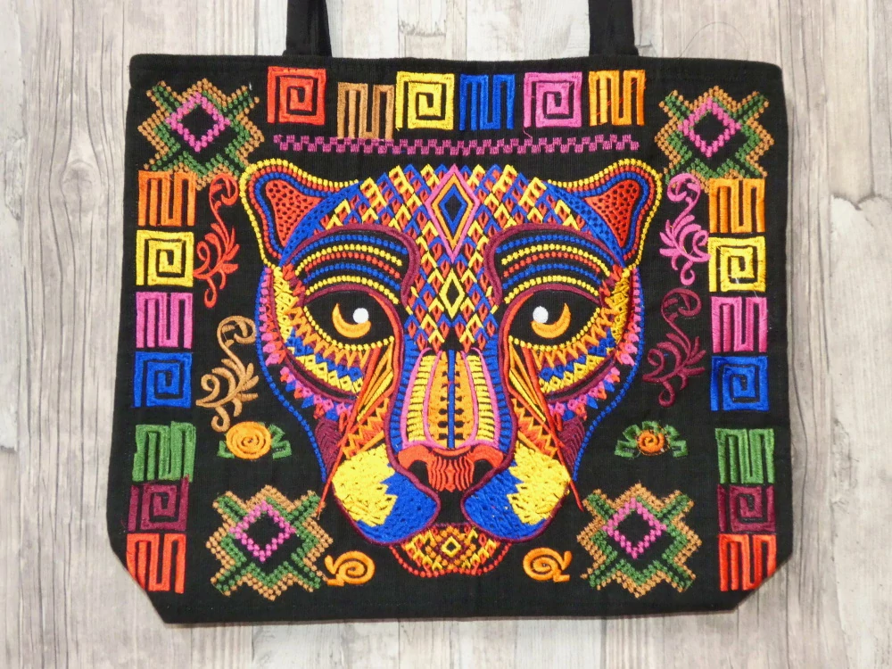 Taška přes rameno (jaguár barevný II)