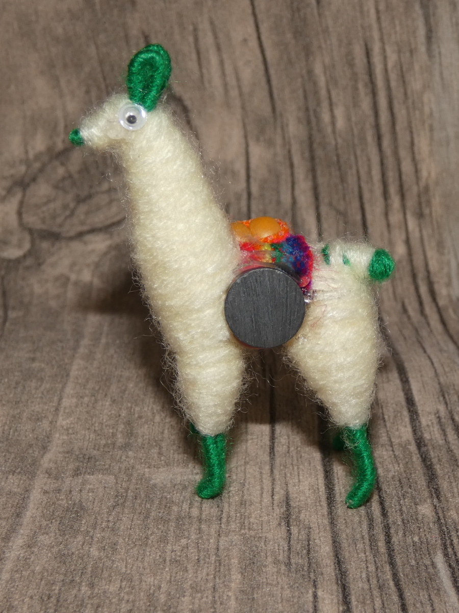 Magnetka (lama, bílá II)