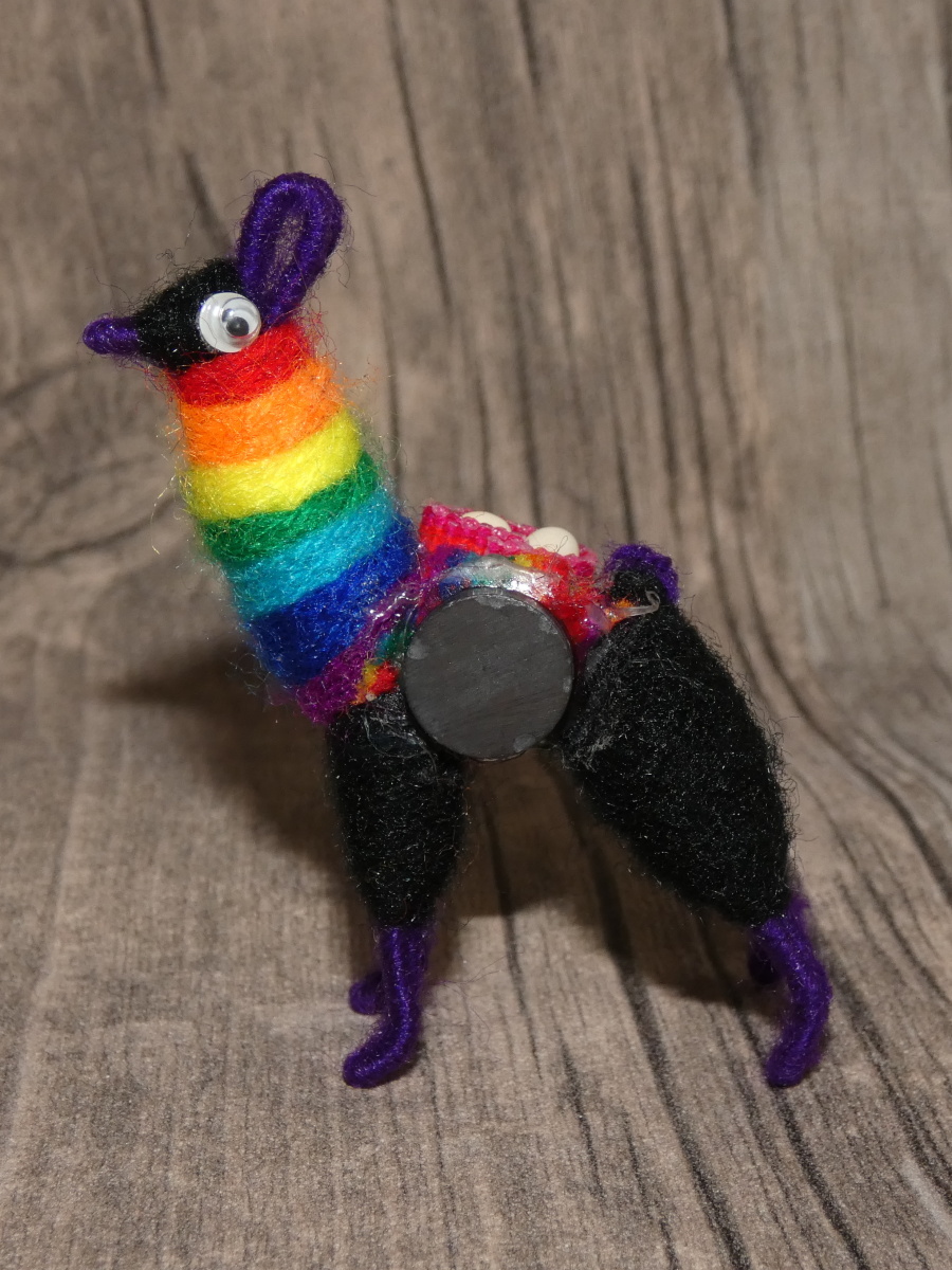 Magnetka (lama, duhová)