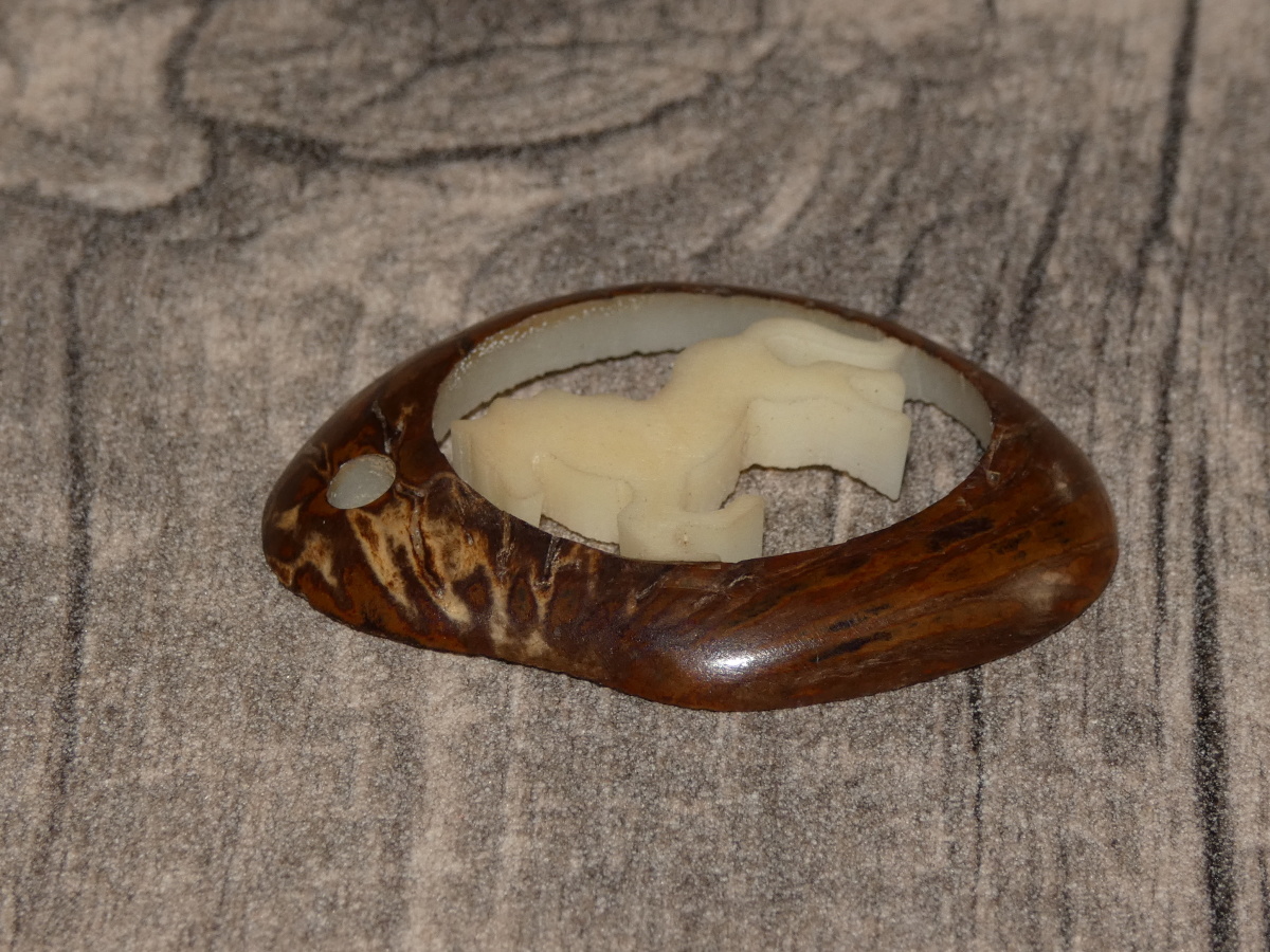 Přívěsek kůň I (tagua)