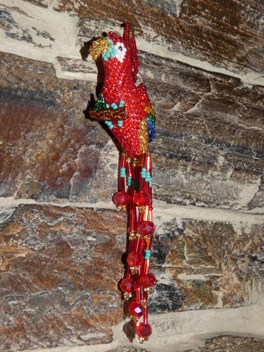 Papoušek (červený I)