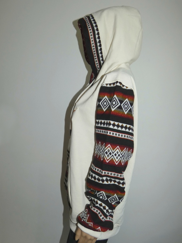 Mikina II (kolibřík, smetanová, Ekvádor, M)