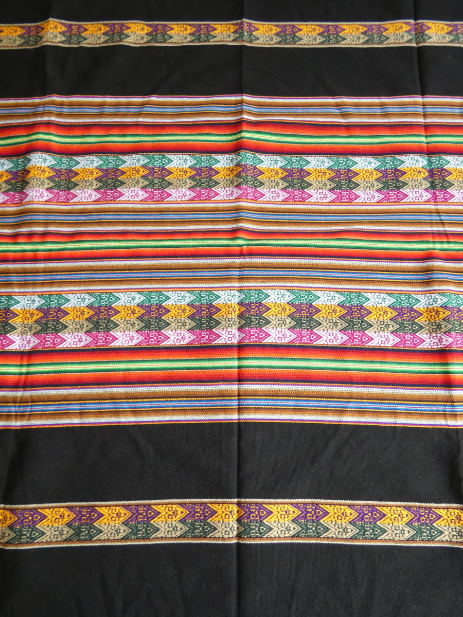 Látka/ubrus velký (černá)