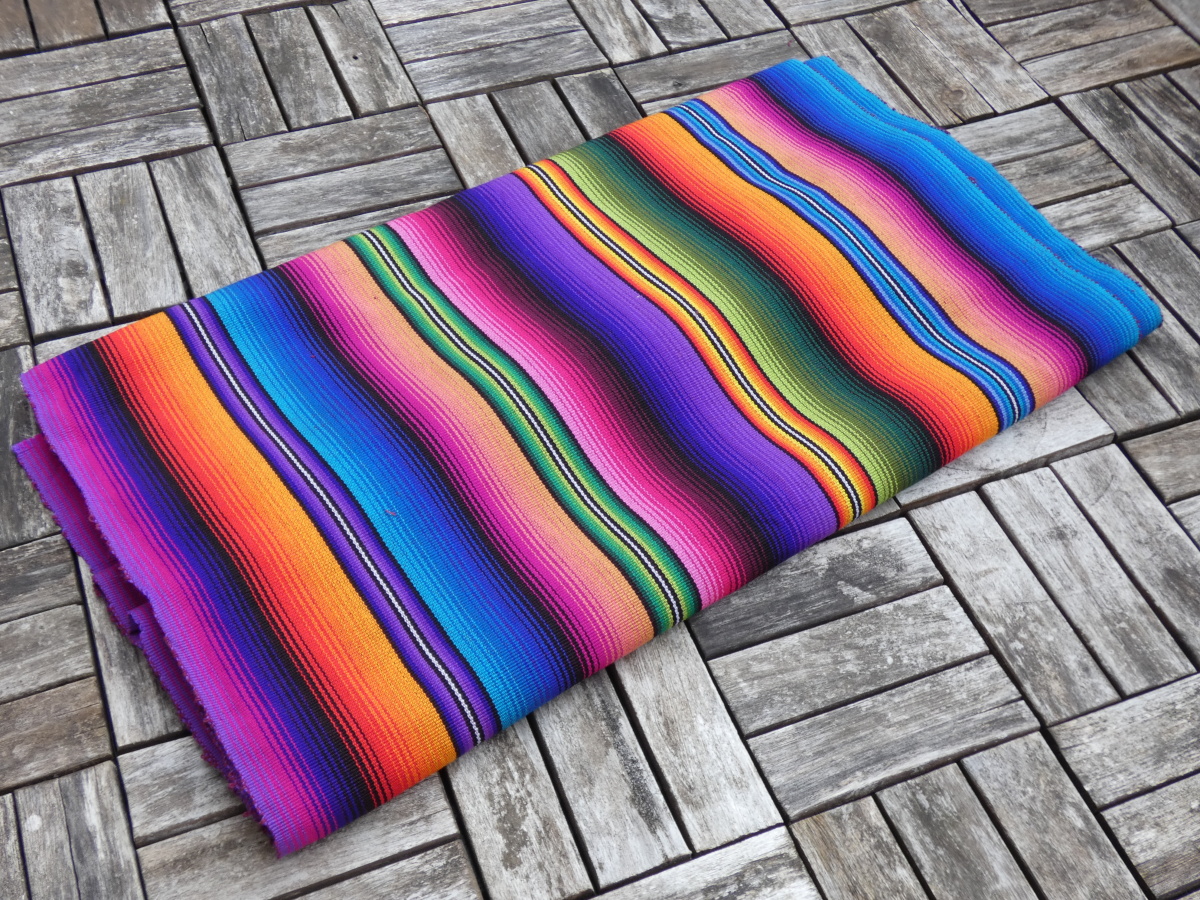 Látka Guate š. 60 cm (duhová I, 1 metr)