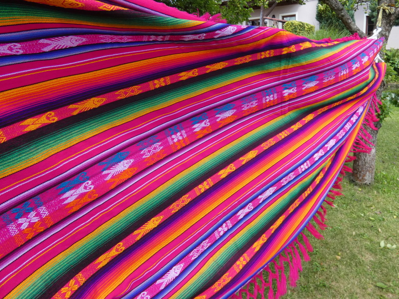 Houpací síť Ekvádor (růžová, 130x240 cm)