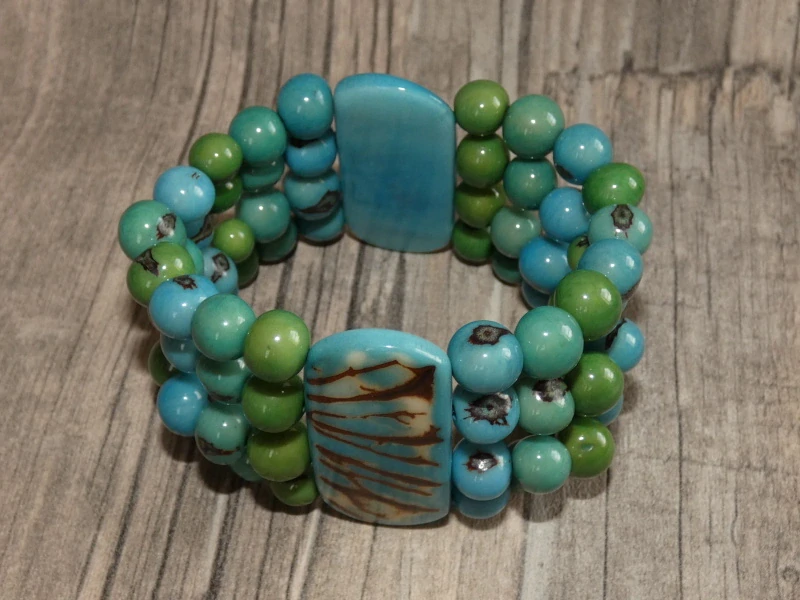 Náramek tagua (tagua a acai I)