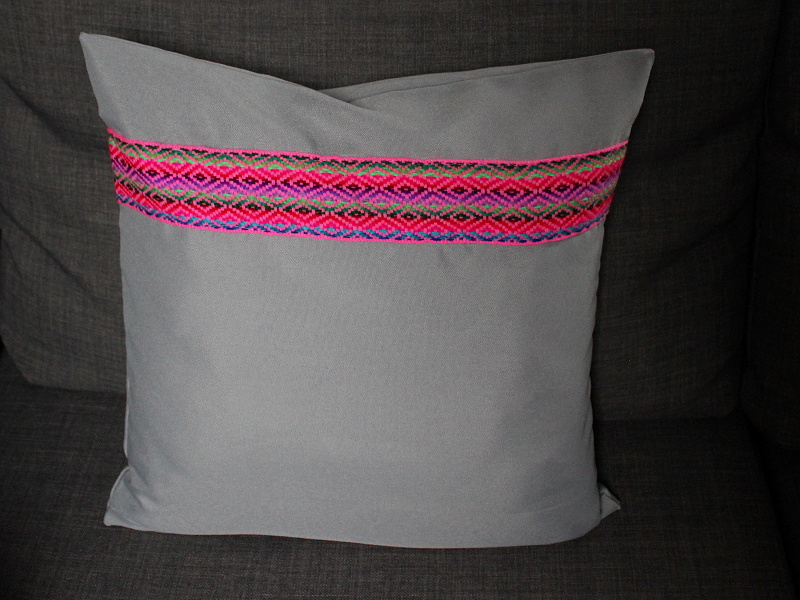 Povlak na polštářek (šedý)