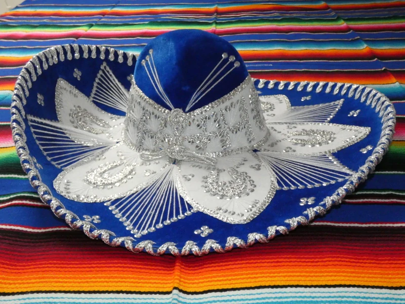 Sombrero (extra modrostříbrné)