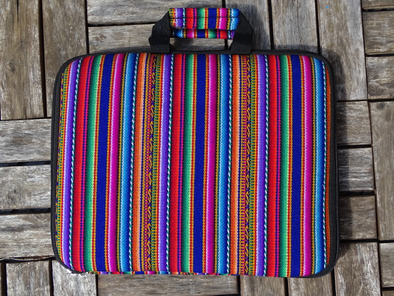 Pouzdro na notebook (malé, modré) 