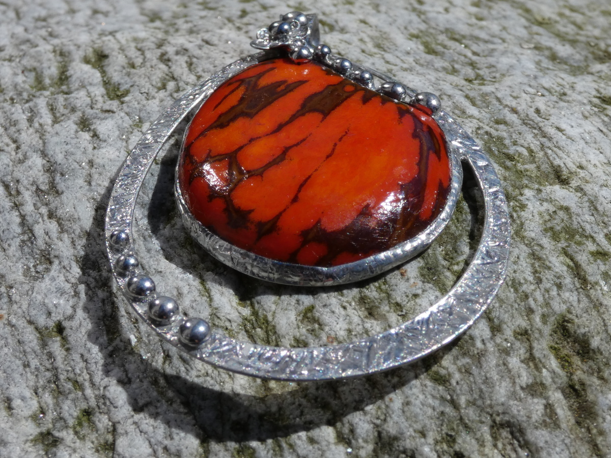 Cínovaná tagua (oranžová)