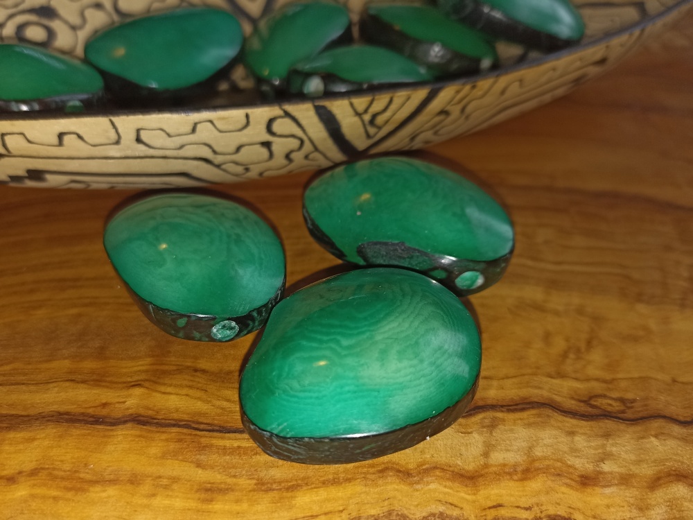 Tagua - maxičočka (aqua, skrz podélně)