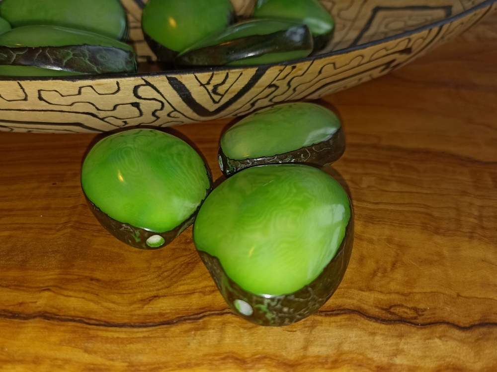 Tagua - maxičočka (světle zelený, skrz podélně)