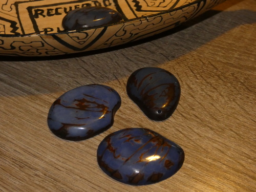 Tagua - placka (světle modrá)