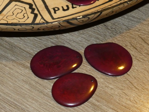 Tagua - plátek (vínový)