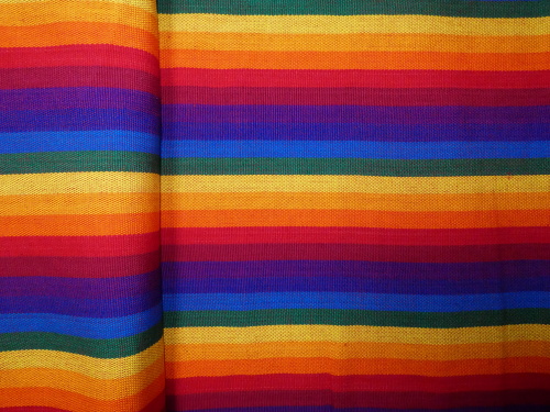 Látka Guate (duhová IV, 1 metr)