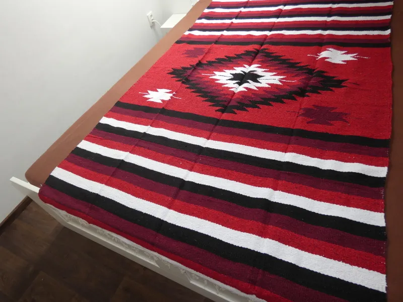 Deka vzor (červená II)