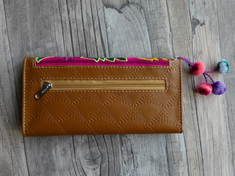 Peněženka velká (vyšívaná, Peru) IV