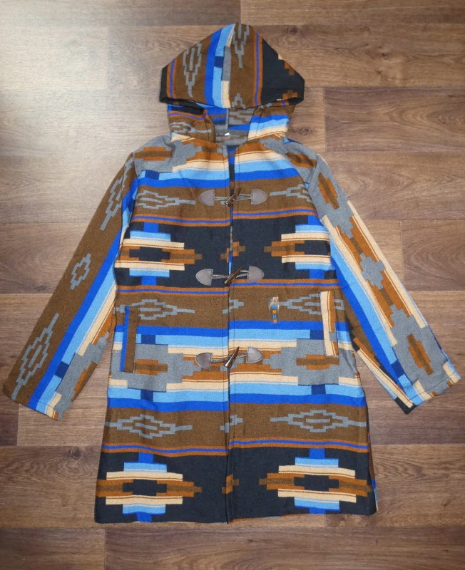 Mikina dlouhá/kabát V (lamí vlna, Ekvádor, M)