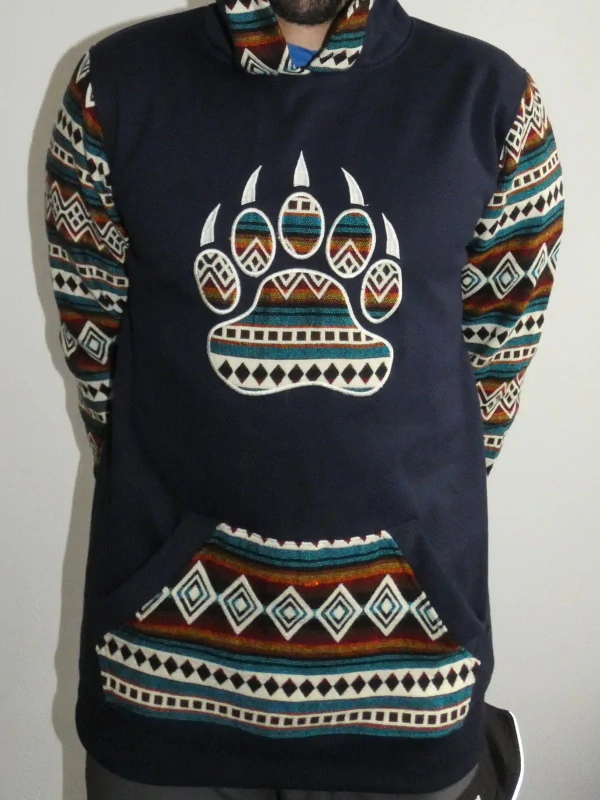 Mikina II (tlapa, tmavě modrá, Ekvádor, M)