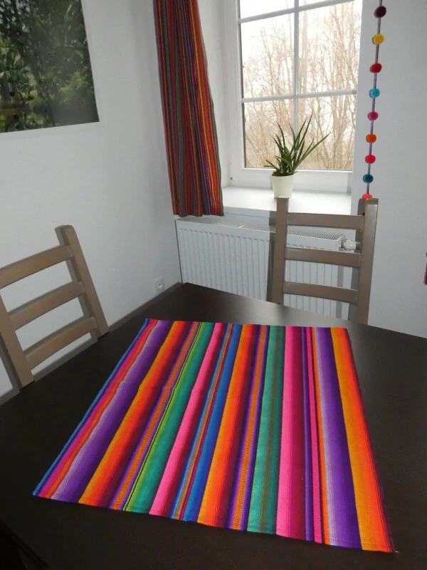 Ubrus (duhový, 61x61 cm)