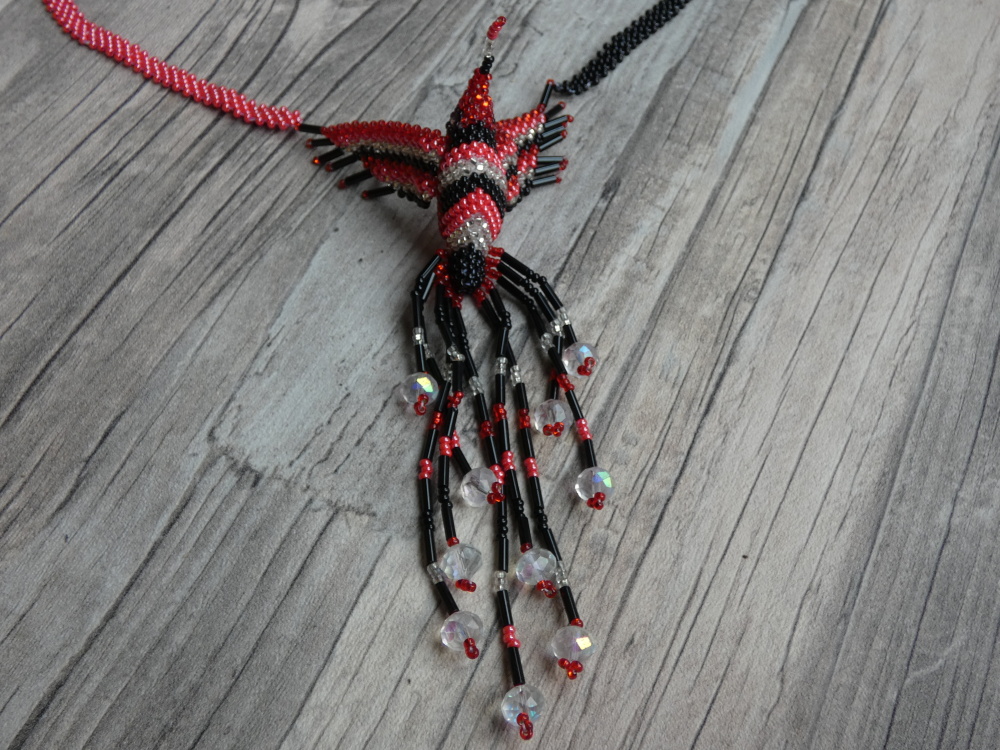 Náhrdelník kolibřík (větší I)