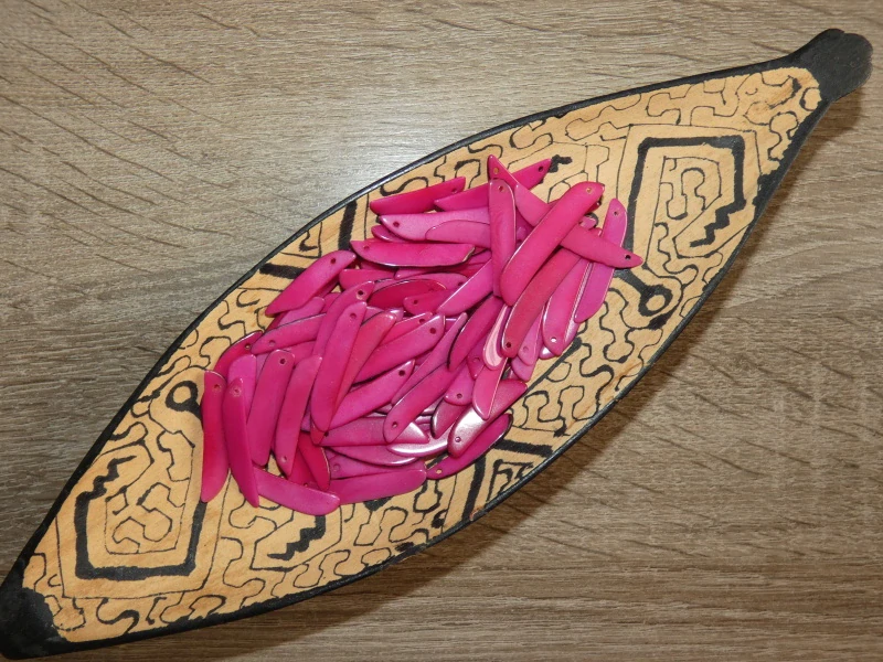 Tagua tyčka (tenká, růžová)
