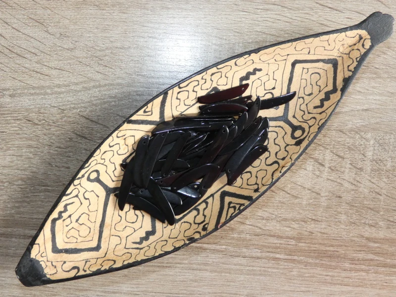 Tagua tyčka (tenká, černá)