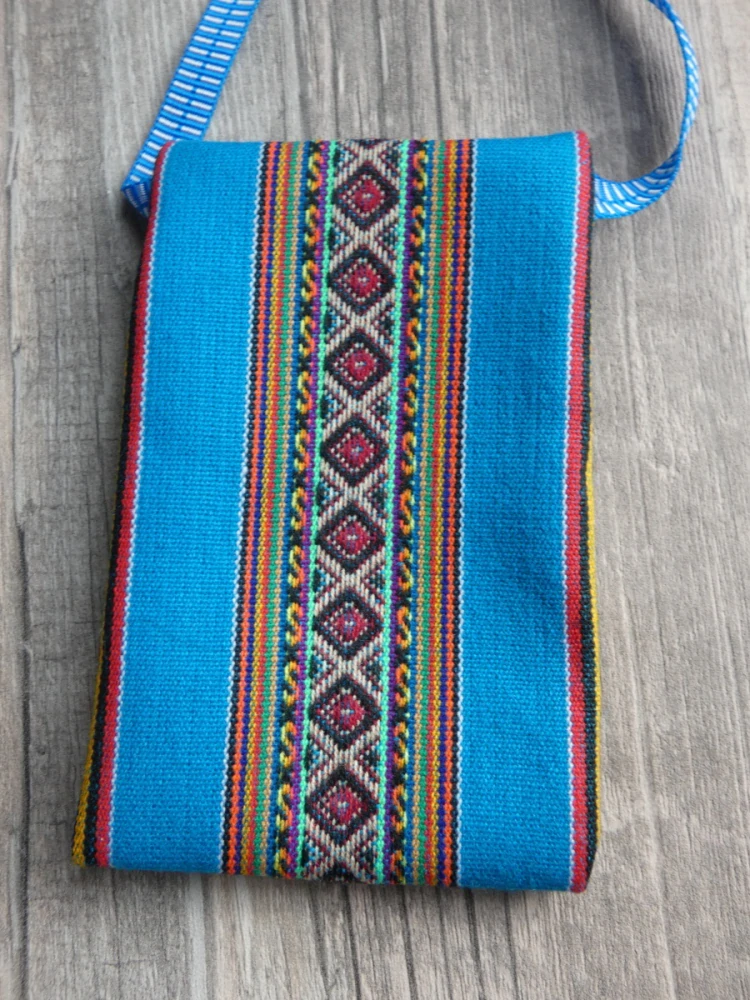 Pouzdro na mobil (tyrkysové)