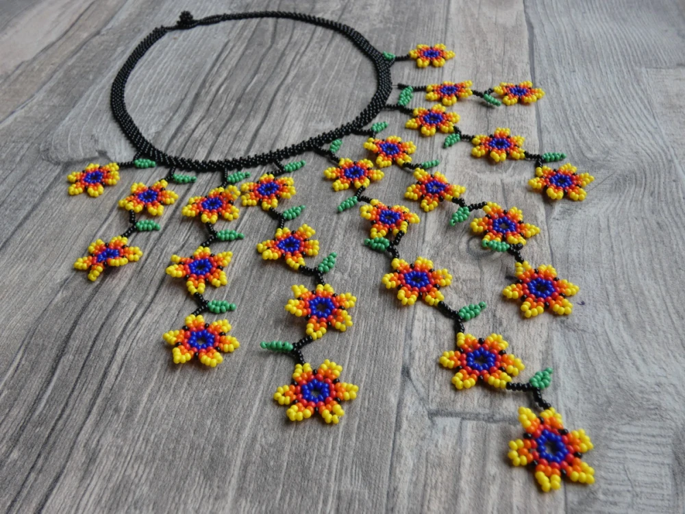 Set kytičky Mexiko (žlutý)