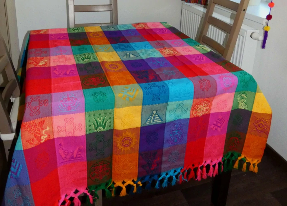 Ubrus Mexiko IV (150x200 cm)
